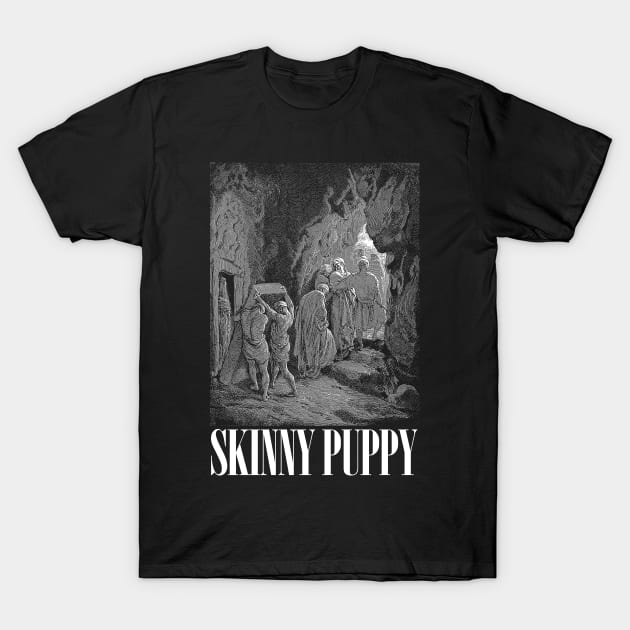 Skinny Puppy / / Original Fan Art Tribute Design T-Shirt by DankFutura